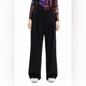 🔥NWT Desigual Wide Leg Trouser
